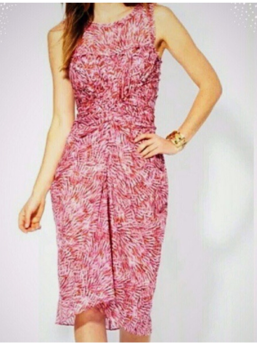 BCBG Max Azria Silk Blend Dress